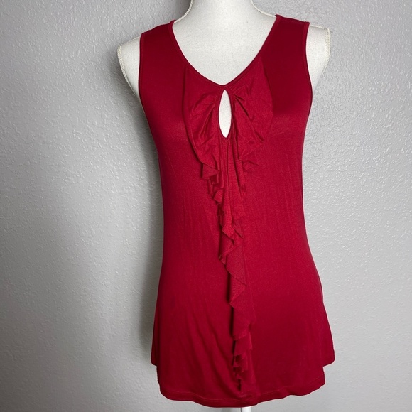 Olivia‎ Moon Red tank top - Picture 2 of 9